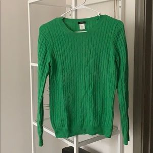 Green J. Crew Sweater